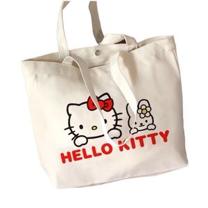 New Hello Kitty Canvas Shoulder Bag